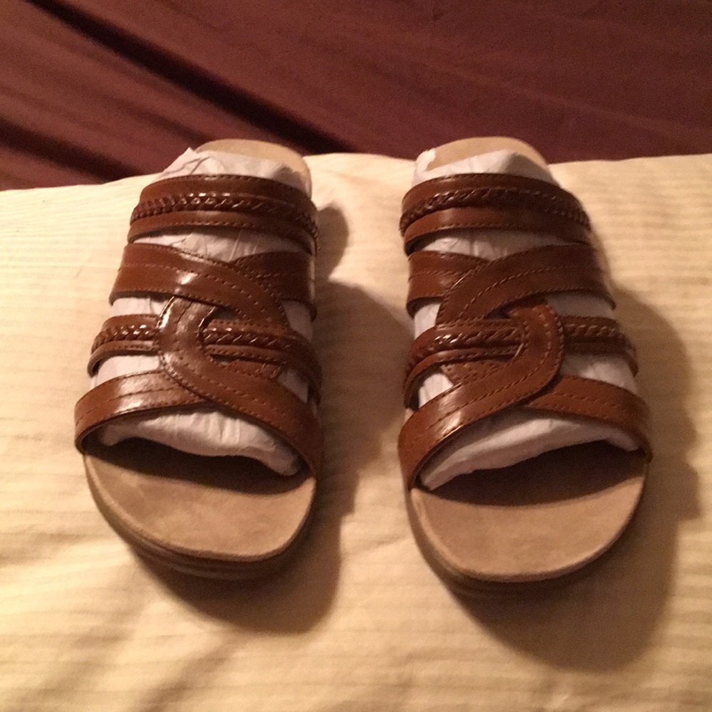 Kim Rogers sandals, never worn